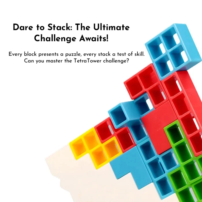 TetraTower™ Stacking Game 俄羅斯積木疊疊樂