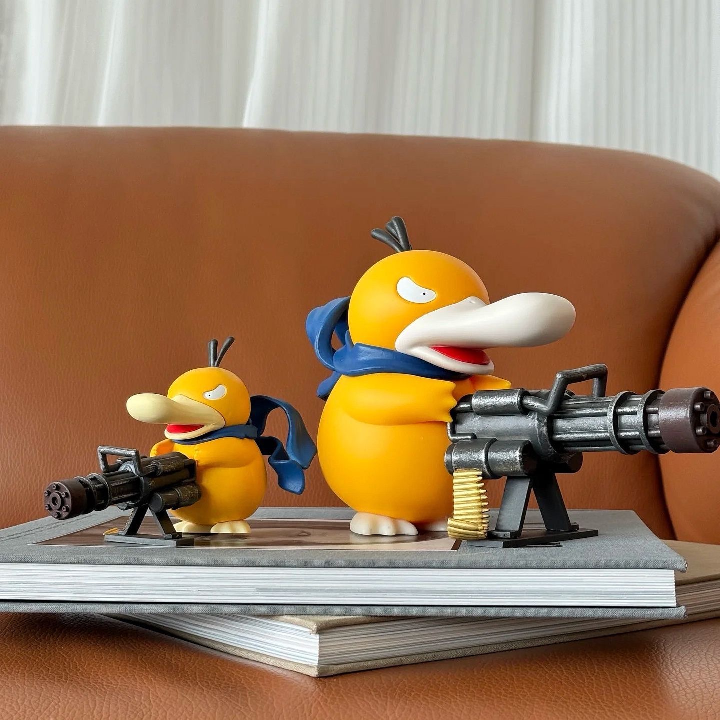 เครื่องประดับ Gatling Psyduck ของตกแต่งรถยนต์/ของประดับโต๊ะทำงาน